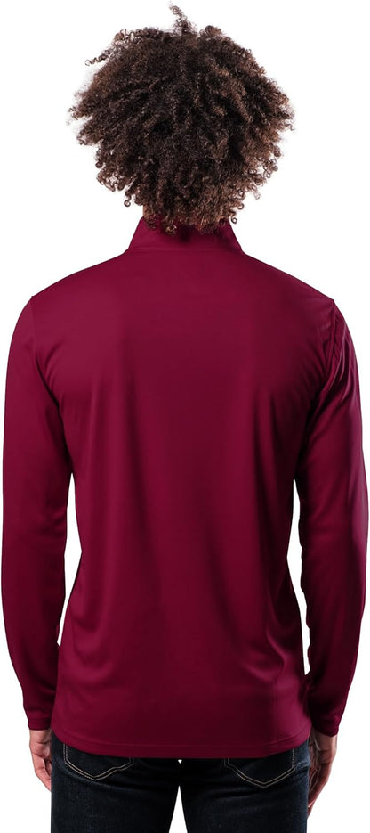Men'S NBA Official Super Soft Quarter Zip Long Sleeve T-Shirt
