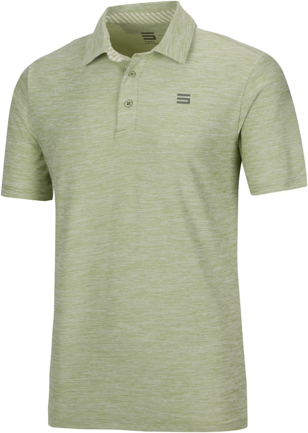 Golf Shirts for Men - Dry Fit Short-Sleeve Polo, Athletic Casual Collared T-Shirt
